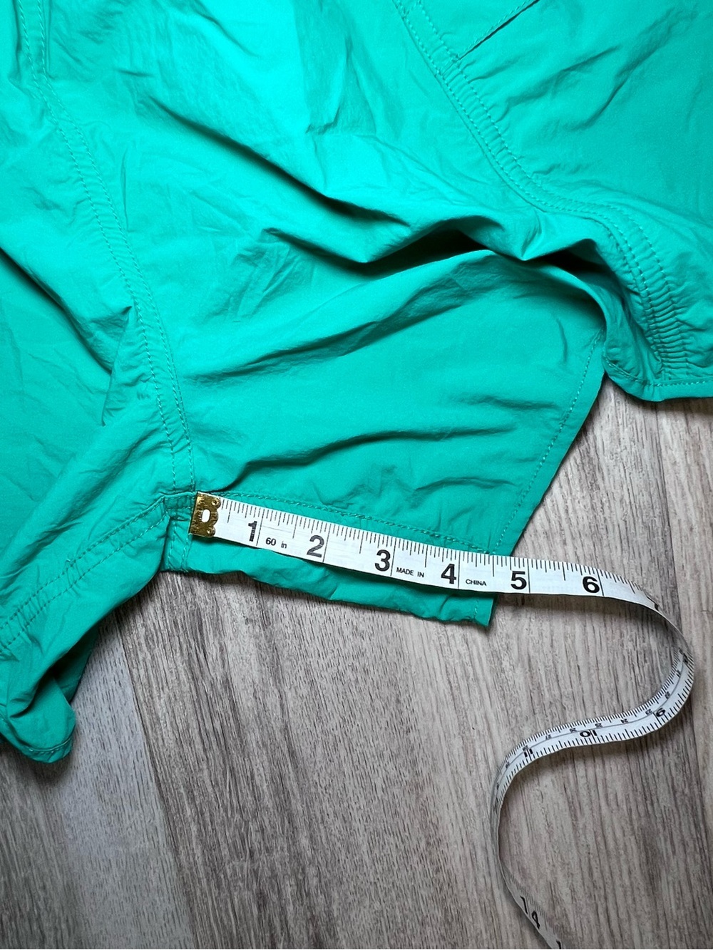 Free People Movement High Rise Elastic Waist Shorts Green - Small - Picture 7 of 8